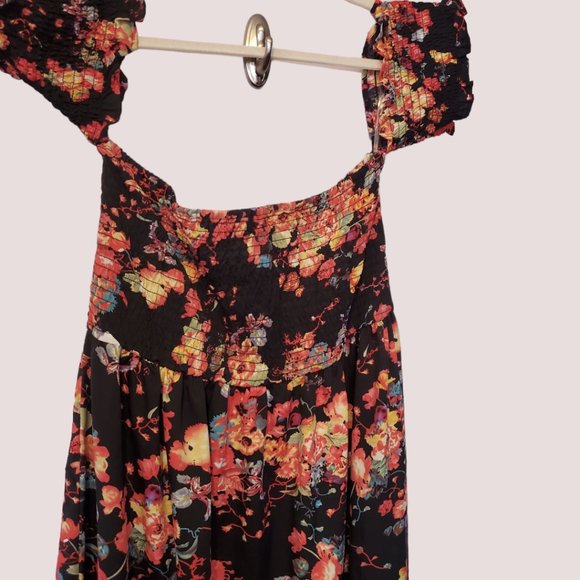 Cara Off The Shoulder Floral Maxi US16 - Picture 3 of 6